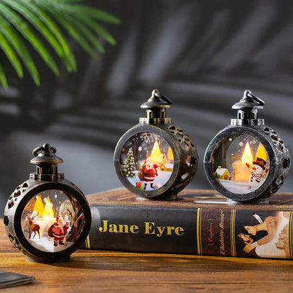 Christmas decorations retro night lights