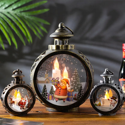 Christmas decorations retro night lights