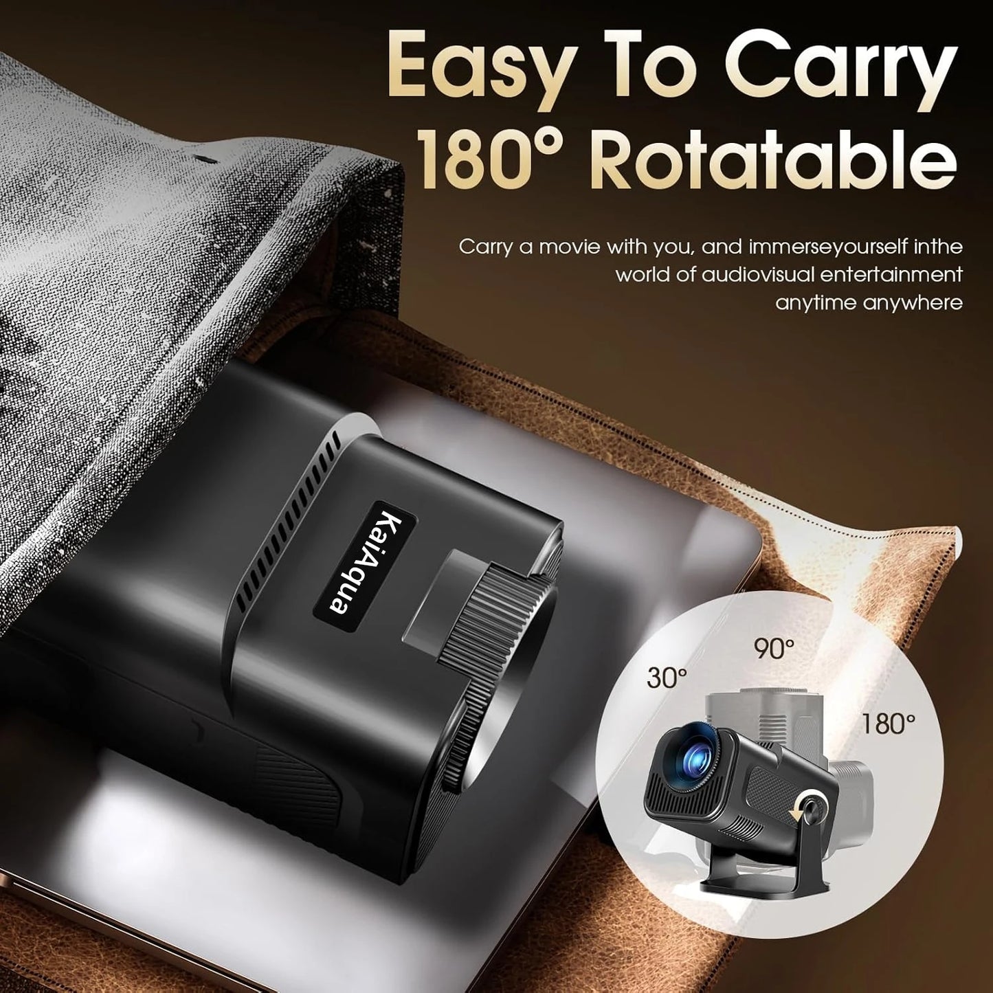 Portable Projector 1080p Professional