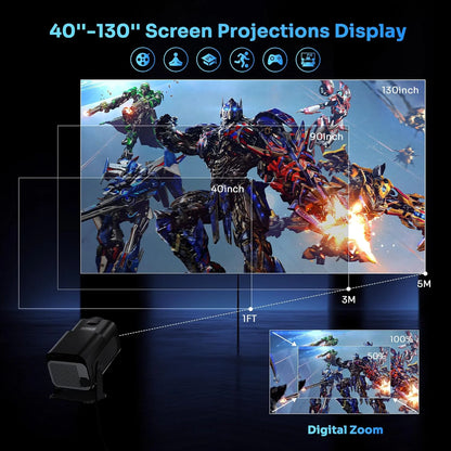 Portable Projector 1080p Professional