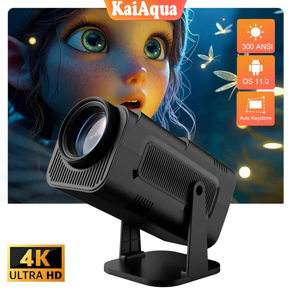 Portable Projector 1080p Professional