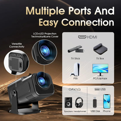 Portable Projector 1080p Professional