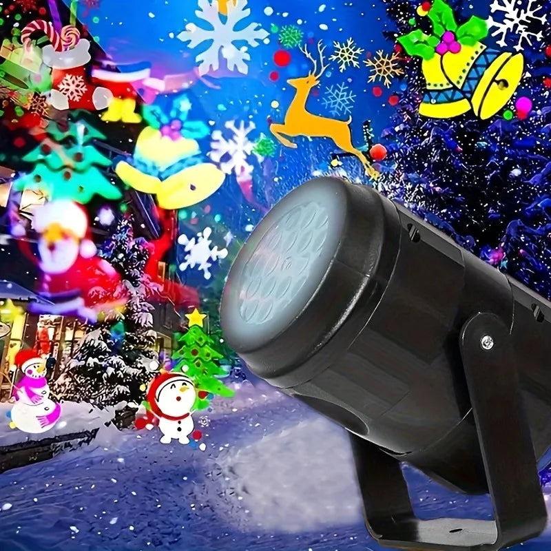 Christmas projection lamp, USB
