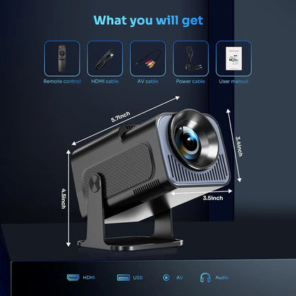 Portable Projector 1080p Professional