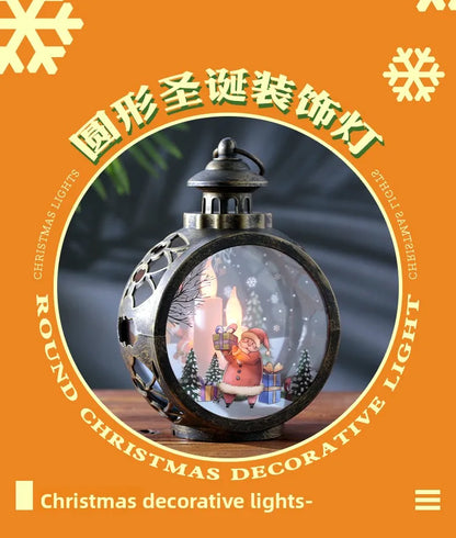 Christmas decorations retro night lights