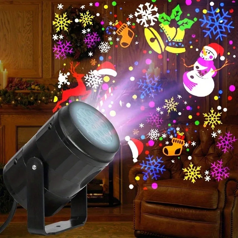 Christmas projection lamp, USB